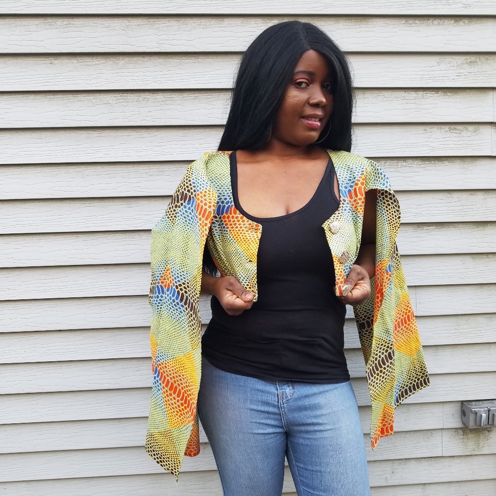 African Print Top